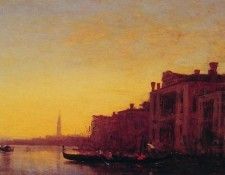 Grand Canal Venice. Ziem, ������