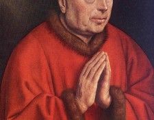 Eyck Jan van The Ghent Altarpiece The Donor detail. ���, �� ���