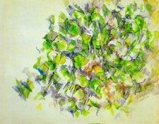 CeZANNE FOLIAGE,1896-1900, MOMA NY. , 