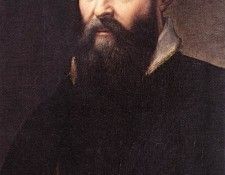 Vasari Self portrait (detail). , 