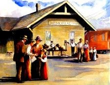 Ronald Himler Train to Somewhere 011 sqs. Himler, 