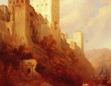 Roberts David Tower Of Comares, Alhambra, Granada. �������, �����