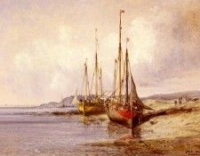 Noel Jules Achille The Brittany Coast. �����, ���� Achille