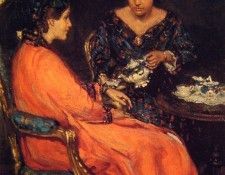 Study for the Orange Robe. Hubbell,  