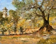 Chase William Merritt Olive Trees Florence. ����, ������ �������