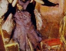 Ballerina in Mauve. Boldini, 