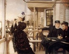 The Captains Daughter. Tissot,  