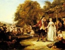 Frith William Powell A May Day Celebration. ,  