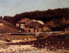 Courbet Gustave La Ferme De Bonnevaux. , 