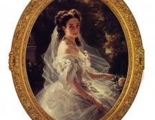 Winterhalter Franz Xavier Pauline Sandor Princess Metternich 1860. ,  