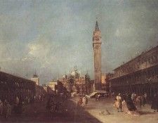 GUARDI Francesco Piazza San Marco.  