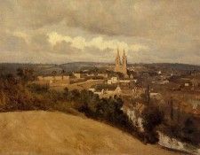 Corot View of Saint Lo. , --