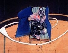 Bacon Francis Figure on a folding bed Sun. , 
