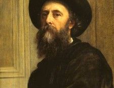 Watts George Frederick Self Portrait 1864. ,  