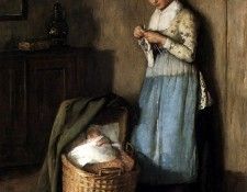 Neuhuys Johannes Albert Mother and her child Sun . Neuhuys, 