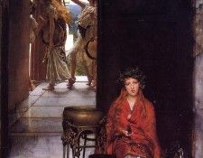 Alma Tadema The Way to the Temple. - 