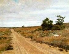 Chase William Merritt Hunting Game in Shinnecock Hills. ,  
