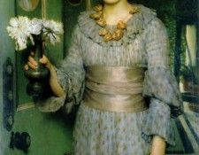 Portrait of Anna Alma-Tadema. - 