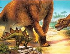 lrsD06EbelAlex-Brachiosaurus&Stegosaurus. , 