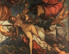 TINTORETTO THE ORIGIN OF THE MILKY WAY, 1570,NGLONDON. , 
