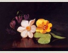 bs-flo- George W Platt- Still Life- A Handful Of Flowers. , 