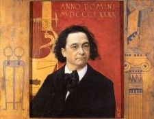 Portrait of the Pianist and Piano Teacher Joseph Pembauer. , 