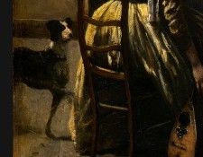 Corot The Artists Studio, c. 1855-1860, Detalj 4, NG Washin. , --