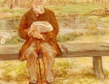 Raffaelli Jean Francois Le Petit Rentier Francais. , -