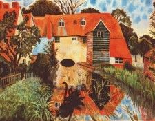 carrington the mill at tidmarsh berkshire 1918. Дора Кэррингтон