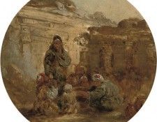 Arabs amongst the Roman ruins. , 