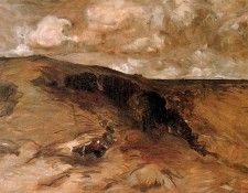 Konijnenburg van Willem Hillious landscape Sun. Konijnenburg, ���