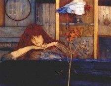 khnopff i lock my door upon myself 1891. , 