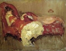 Whistler Note in Red = The Siesta. ,   