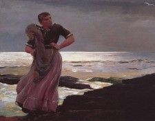 Homer Winslow Light on the Sea. , 