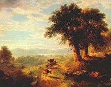 durand river scene 1854. �����, ���� �����