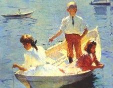 benson calm morning 1904.   