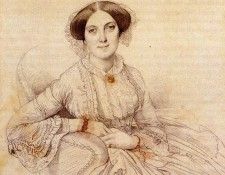 Ingres Madame Felix Gallois born Nathalie Rose Joachime Bochet. ,   
