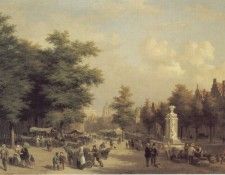 A View of Amsterdam Market.   