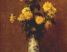 fantin-latour chrysanthemums 1879. -, ---