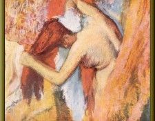 PO Degas 13 Femme se sechant(1903). ����, �����-������-����