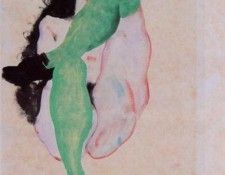 Ragazza con calzamaglia verde. , 