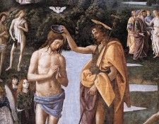 Perugino Pietro Baptism of Christ c1482 detail1. , 