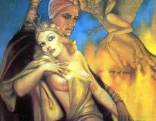 Margaret-Brundage The-altar-of-melek-taos. Brundage, ��������