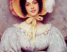 A Viennese Beauty. Blaas,  