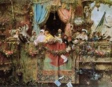 A Carnival In Rome. ���� ���� Benlliure �