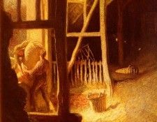 Clausen Sir George The Barn Door. , 
