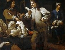 In the Studio, 1652. , 