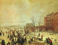 AVERCAMP Hendrick Winter Landscape. Avercamp, �������