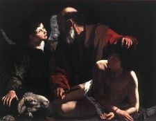 Caravaggio Sacrifice of Isaac I. ,   
