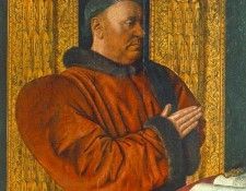 FOUQUET PORTRAIT OF GUILLAUME JOUVENEL DES URSINS, LOUVRE. , 